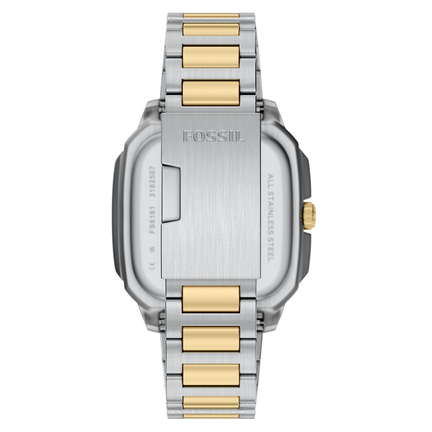 Fossil Crosby Rectangular Blue Dial Watch FS6161