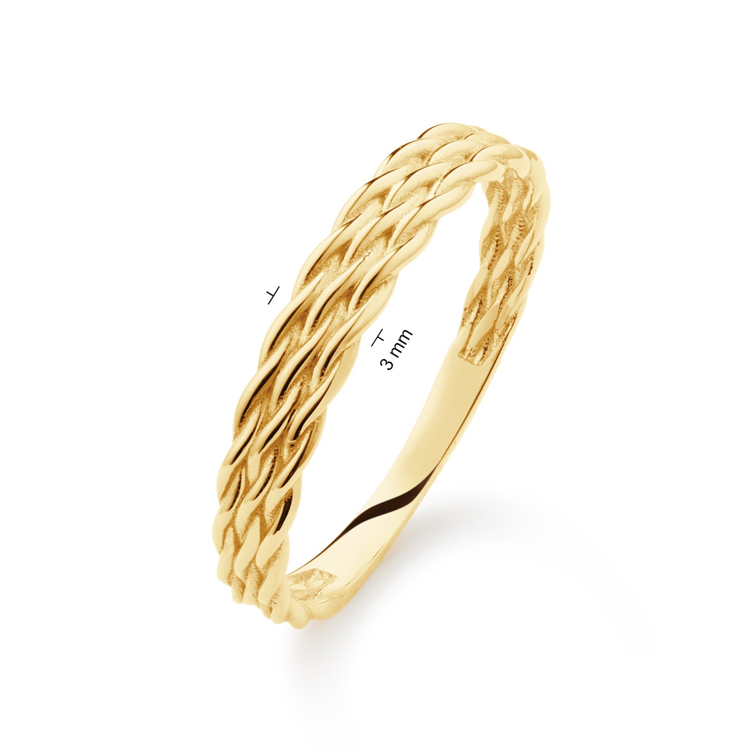 Jackie Gold Vondel 14 Karat Gold Ring JKR25.553.56
