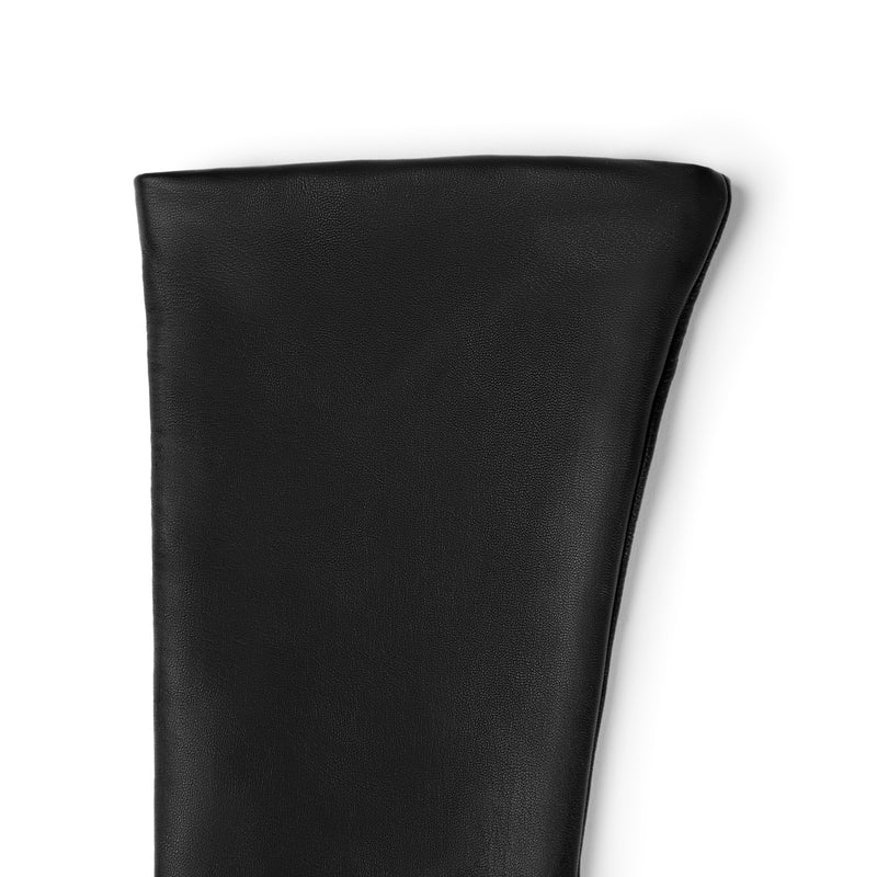 Isabel Bernard Honoré Estelle gants noirs en cuir de chèvre IB67005-301-6.5-zoom-