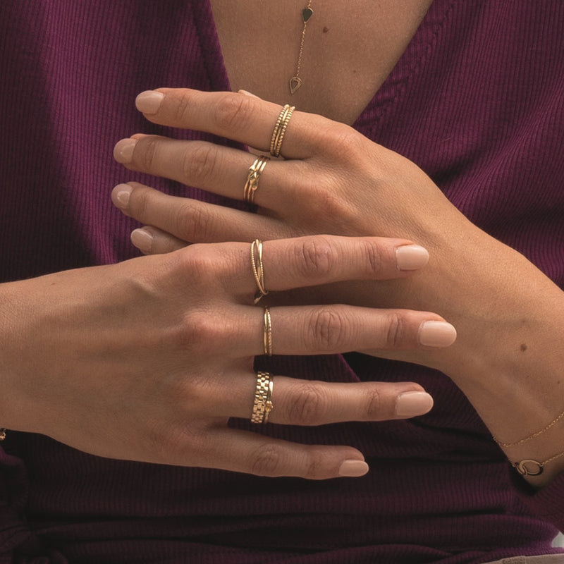 Jackie Gold Bague Or 14 carats JKR23.306.52-zoom-