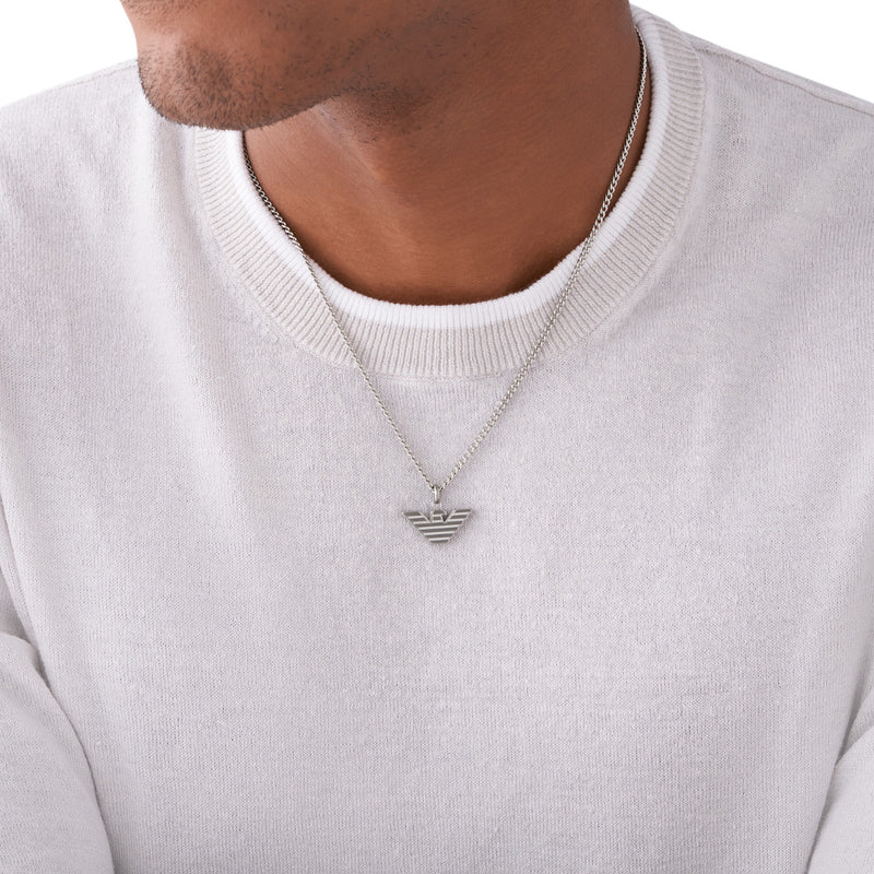 Emporio Armani Essential Collier Argent EGS2916040-zoom-