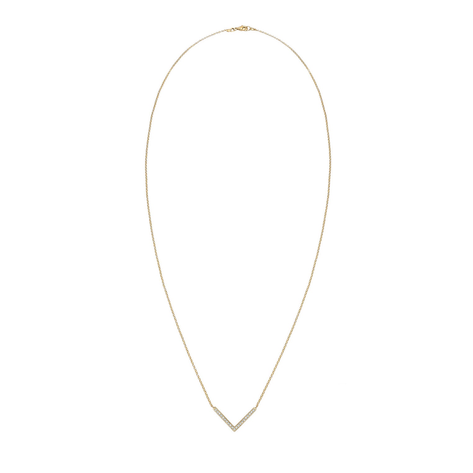 Elli 925 Sterling Silver Link Chain Necklace 2004-BF-0008014-001
