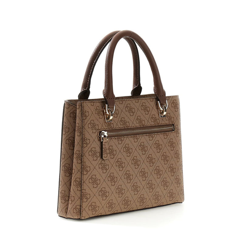 Guess Noelle Latte Logo Brown Sac À Main Multi Compartiments HWBG96-72050-LGW-zoom-