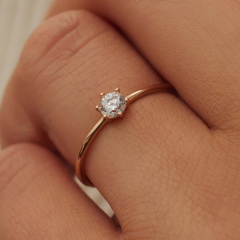 Isabel Bernard La Concorde Bague Or rose 14 carats IB330025-48-zoom-