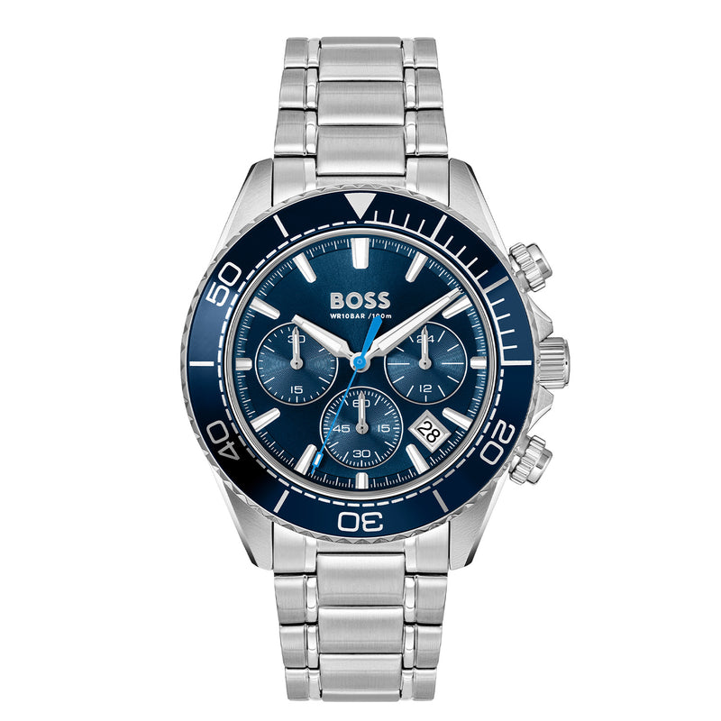 Hugo Boss Montre Chronographe 44 mm HB1514322-zoom-