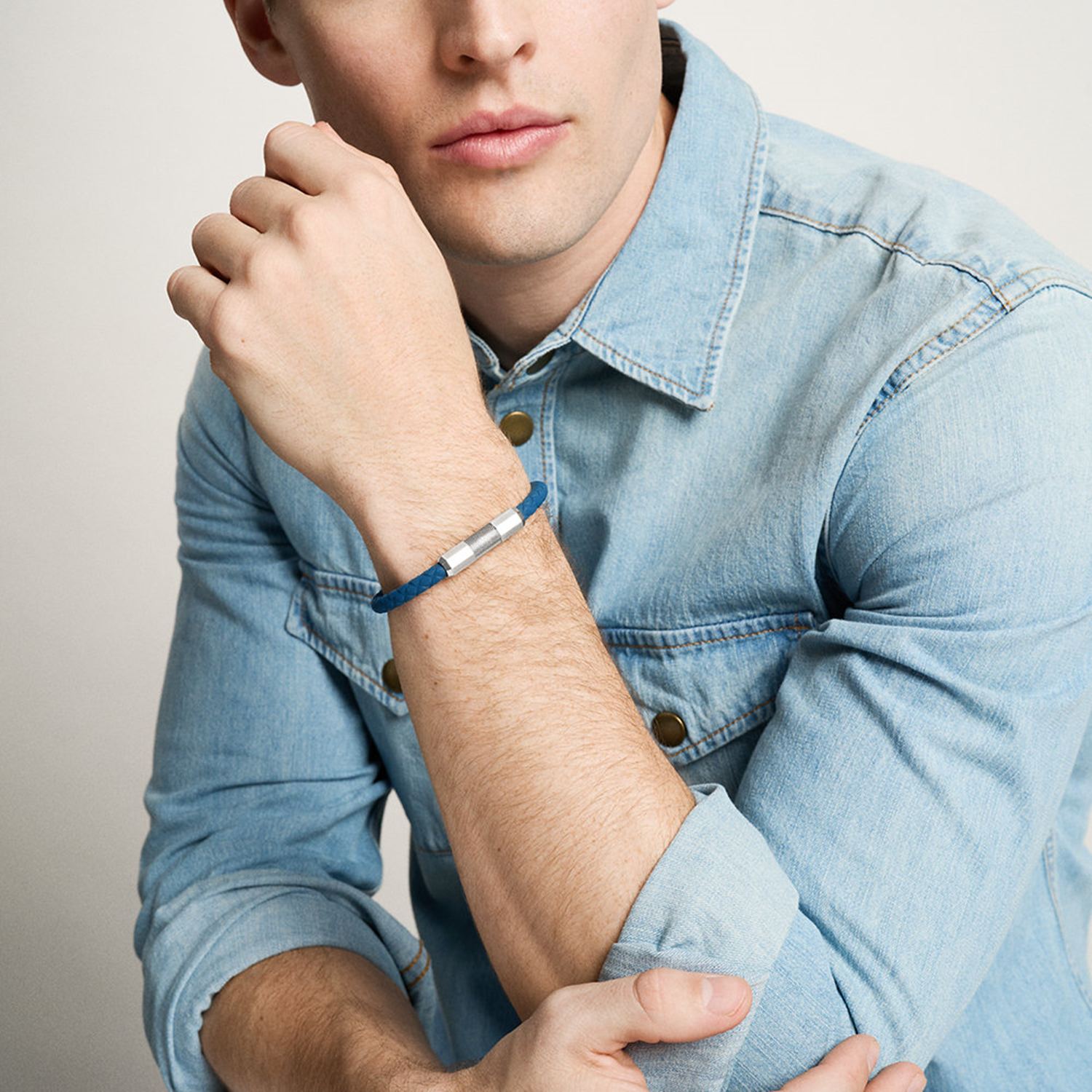 Fossil Machine Stainless Steel Bracelet JF04884040