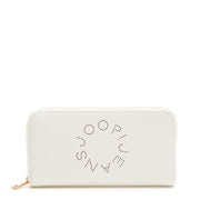 JOOP! Femmes Portefeuille Zippé Blanc 4130000900-100