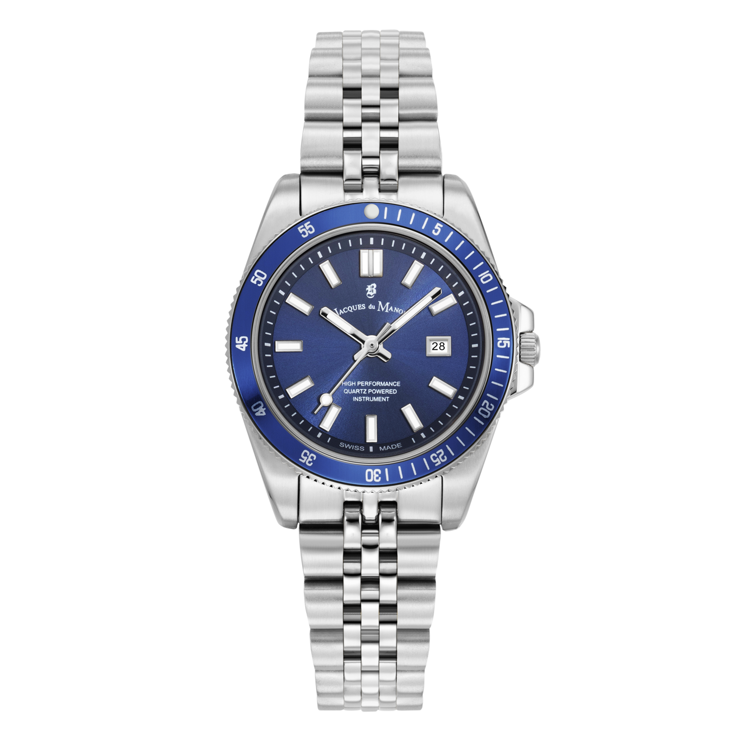 Jacques Du Manoir Inspiration Active Blue Sunray Women's Watch JWL05001