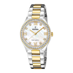 Festina Solar Gold Watch F20659/1