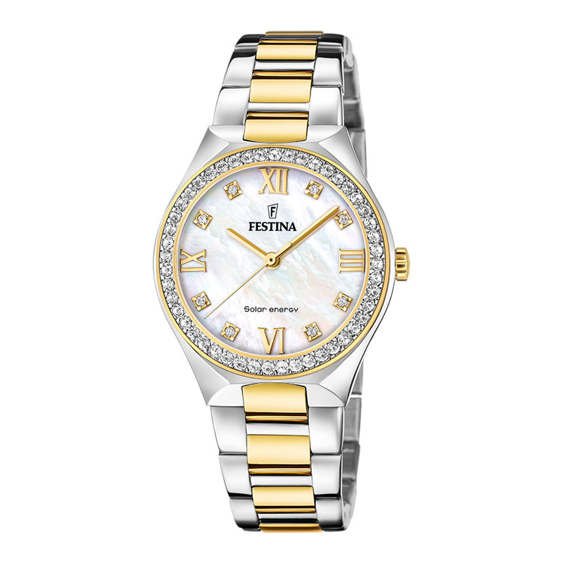 Festina Solar Femmes Montre Or F20659/1-zoom-