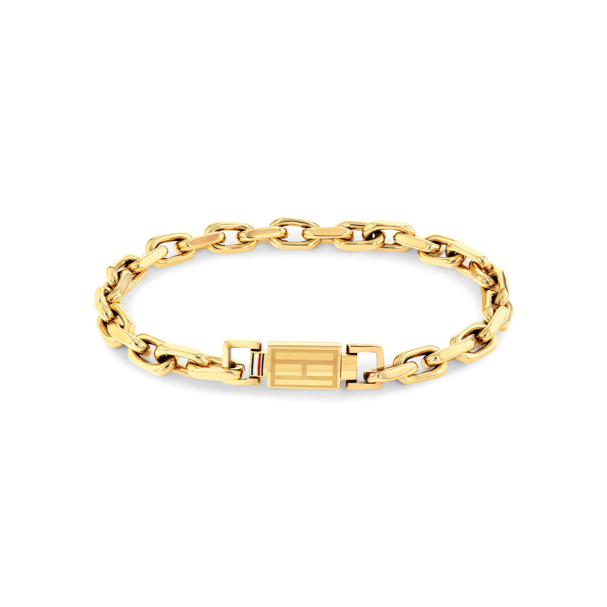 Tommy Hilfiger Stainless Steel Gold-coloured Men's Chain Bracelet TJ2790716