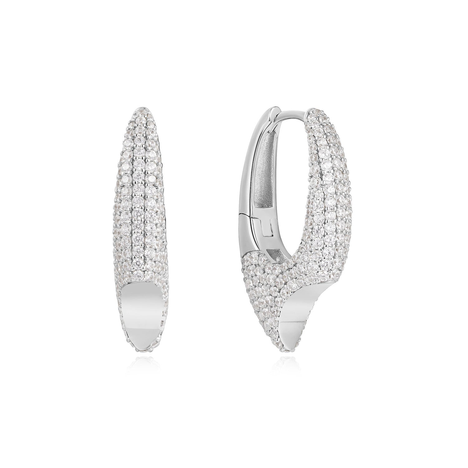 Ania Haie Tough Love 2 925 Sterling Silver Earrings 2002-AH-E051-05H