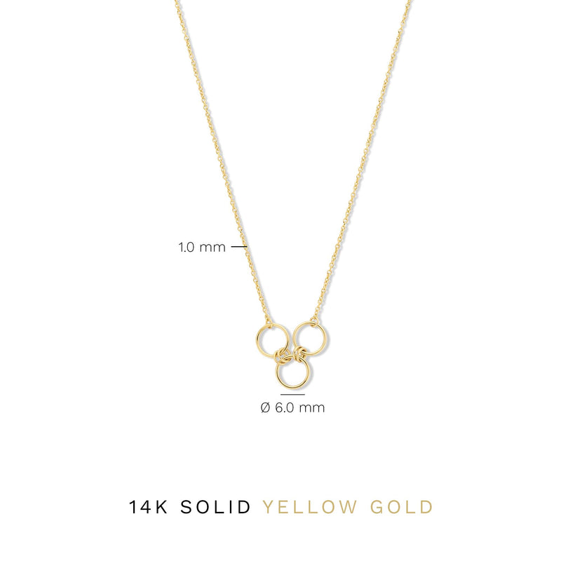 Isabel Bernard Belleville Collier Or 14 carats IB340047-zoom-