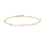 Ania Haie Miss Dainty Bracelet De Perles Couleur Or AH-B065-01G