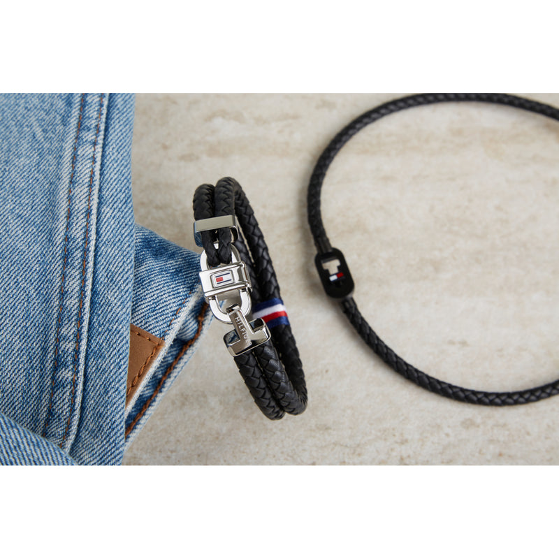 Tommy Hilfiger Bracelet Noir TJ2790361-zoom-