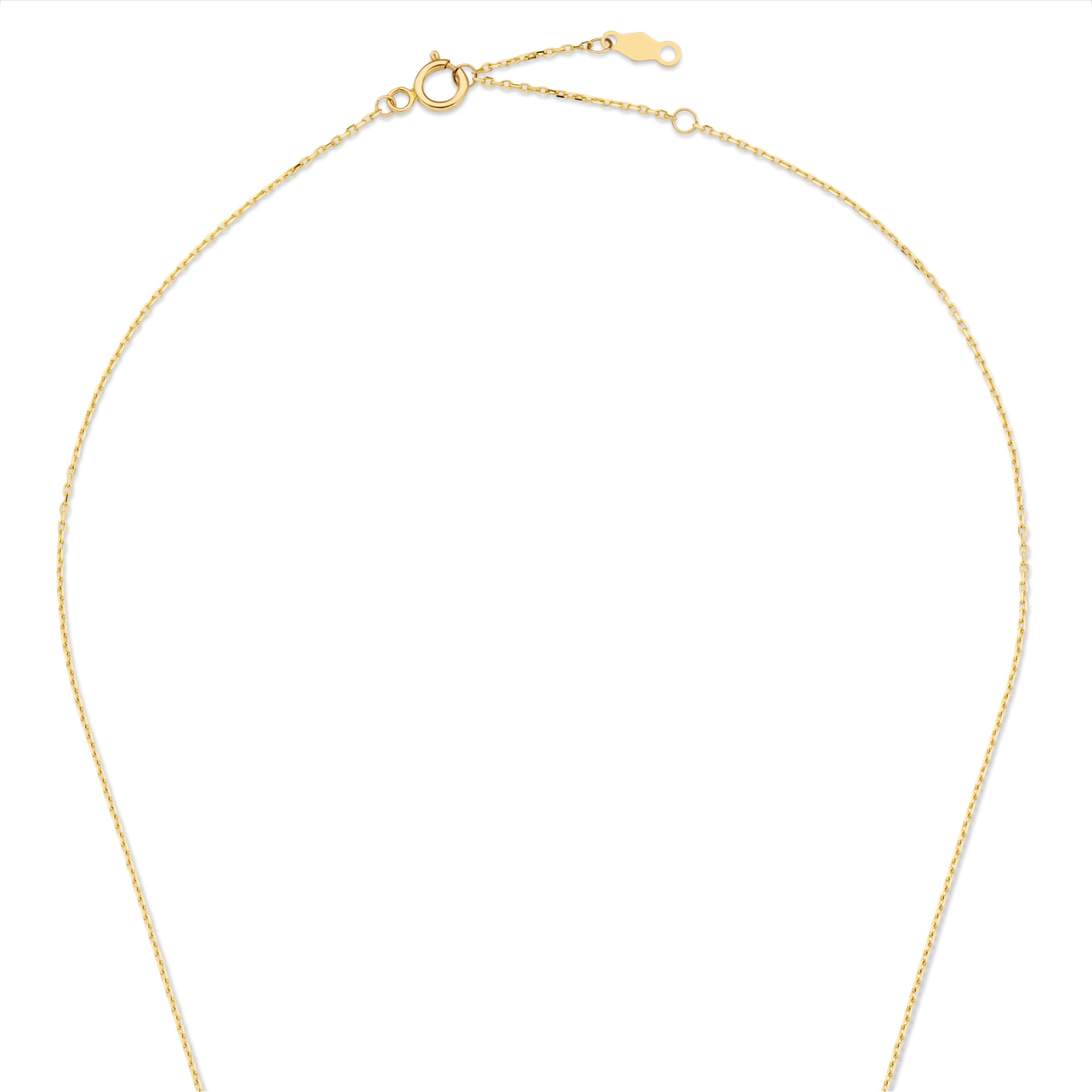 Isabel Bernard Belleville Amore 14 Carat Golden Necklace IB340138 (Length: 40.00-44.00 cm)