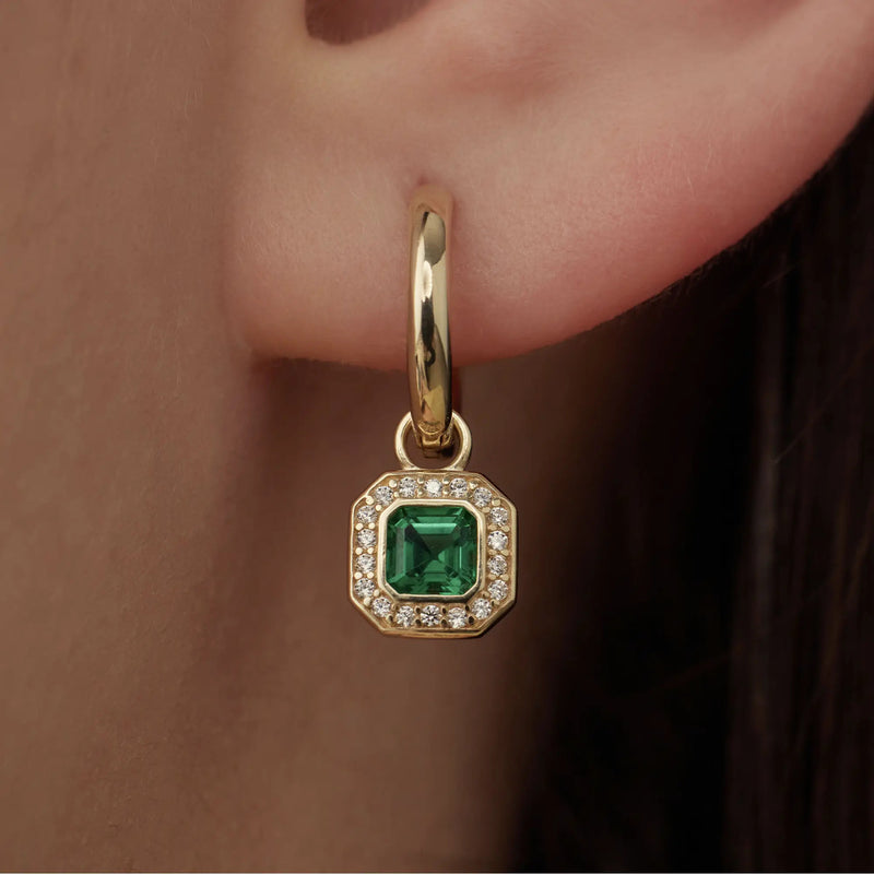 Beloro Jewels Monte Napoleone Femmes Créoles Or 9 carats BO360048-zoom-