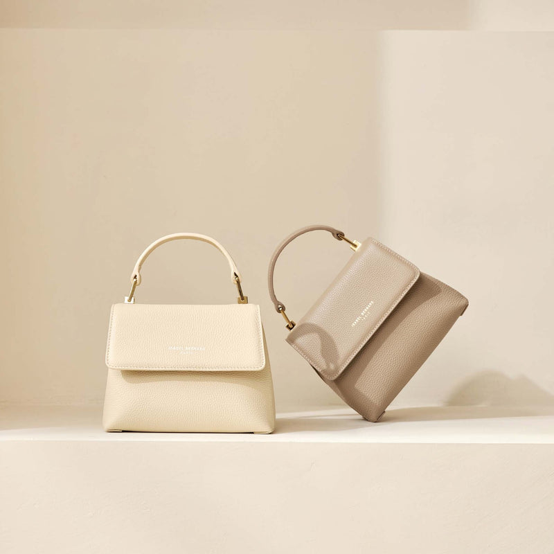 Isabel Bernard Femme Forte Femmes/Unisexe Sac à Main Taupe IB21039-zoom-