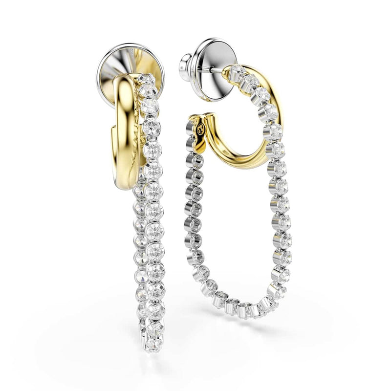 Swarovski Boucles d'oreilles Hyperbola Spin multicolores 5749366-zoom-