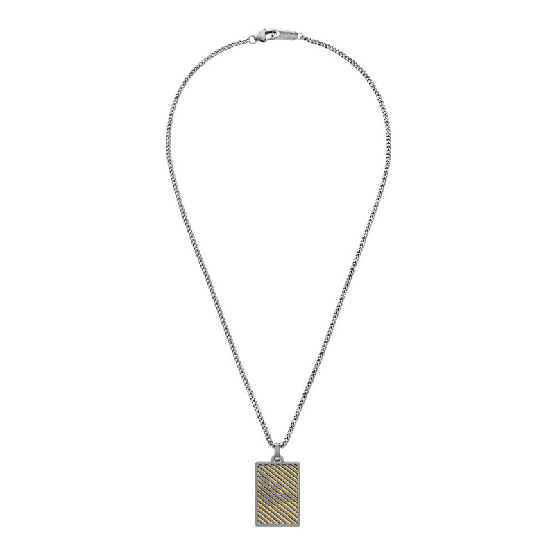 Emporio Armani Silver Stainless Steel Necklace EGS3239060-zoom-