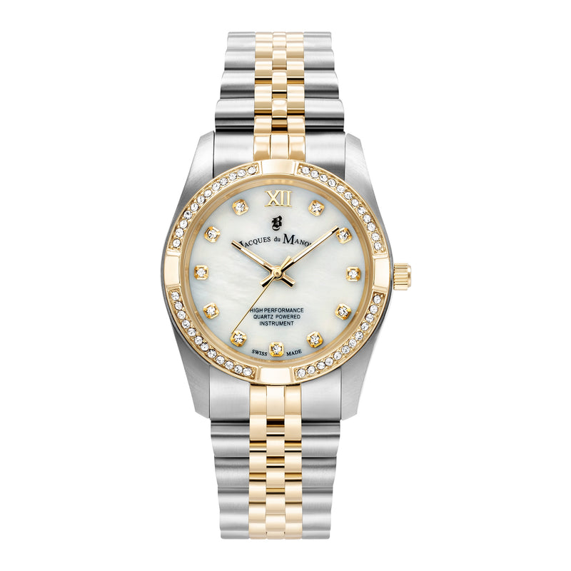 Jacques du Manoir Inspiration Prestige Femmes Montre Or JWL02002-zoom-