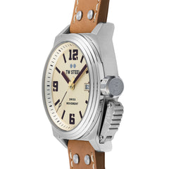 TW Steel Swiss Canteen Cream Men's Watch 2002-TW1100