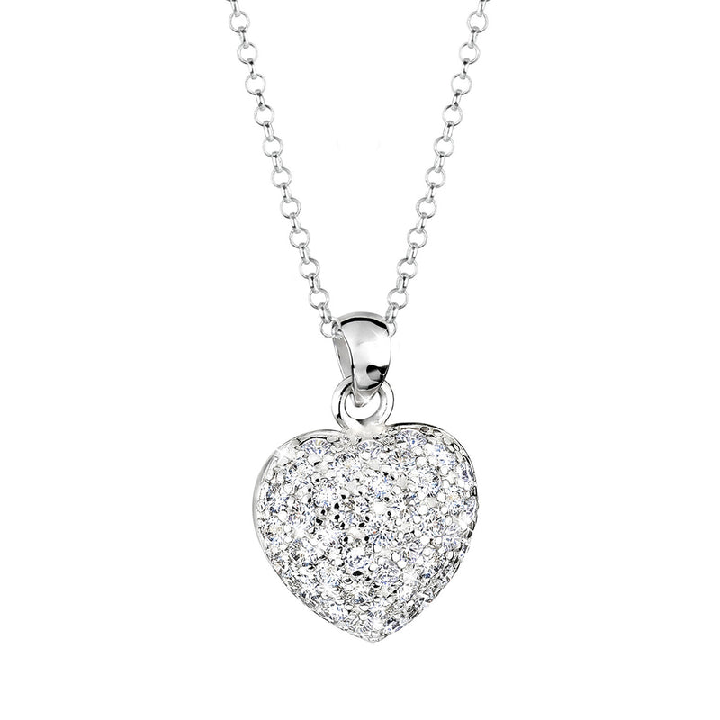 Elli 925 Sterling Silver Necklace with Zirconia 2004-BF-0008096-001-zoom-