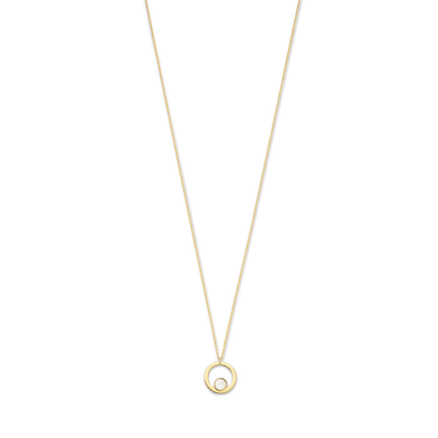 Isabel Bernard Belleville Nova 14 Carat Golden Necklace IB340029 (Length: 40.00-45.00 cm)