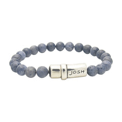 Josh Blauwe Armband 09285-BRA-S/DENIM/L