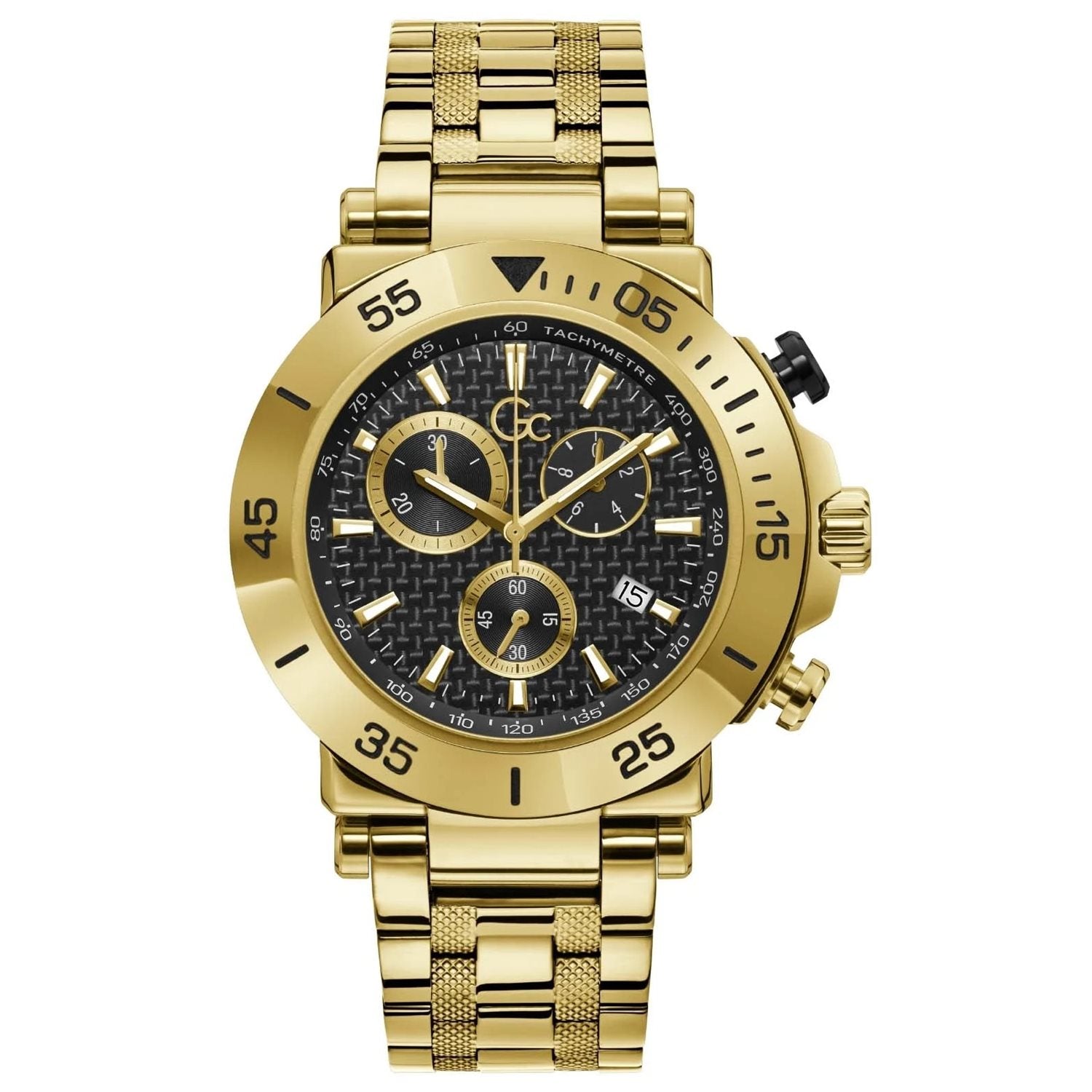 Gc Watches One Gold-coloured Watch Y70004G2MF