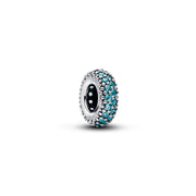 Pandora Moments Charm Spacer Pierre Bleue Ice En Cristal Man-Made 791359C01