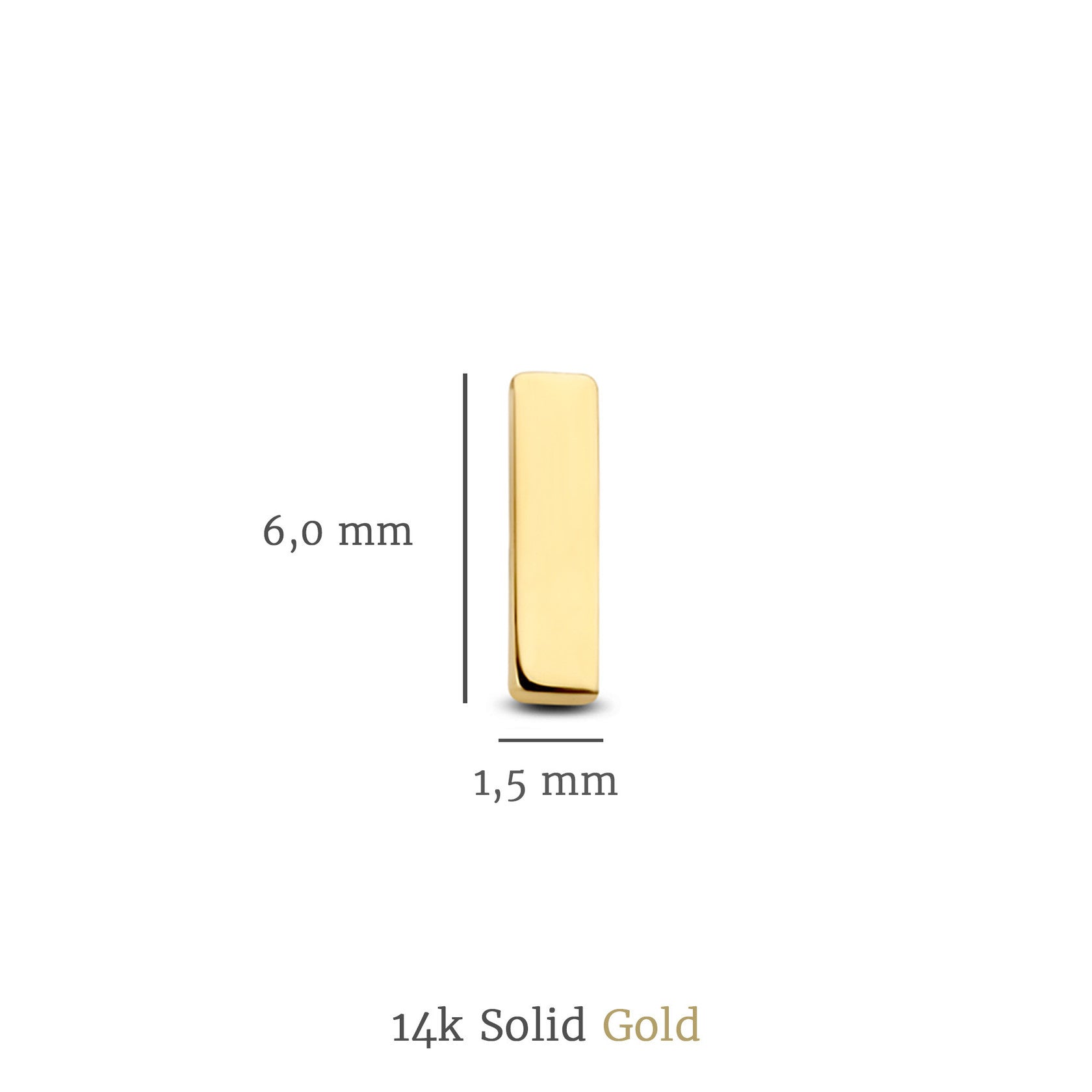 Isabel Bernard Cadeau d'Isabel 14 Carat Golden Earrings Set IB90096