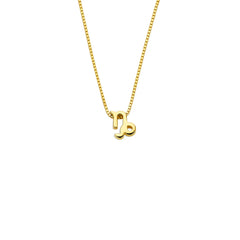 Isabel Bernard Étoiles d’Or Capricorn 14 Carat Gold Venetian Necklace With Horoscope IB340187
