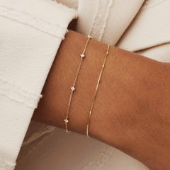 Isabel Bernard Rivoli Esmée 14 Carat Golden Bracelet IB320099