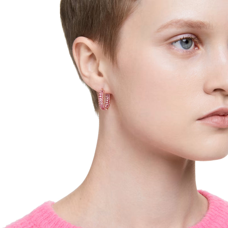 Swarovski Matrix Boucles d'oreilles Or rose 5657726-zoom-
