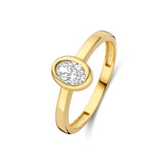 Isabel Bernard Le Marais Sophie Bague en Or 14 Carats avec Pierre de Zirconium IB330116-58