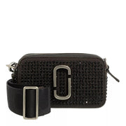 Marc Jacobs The Mini Bag The Crystal Canvas Snapshot Black Crossbody Bag 2001-A0270534