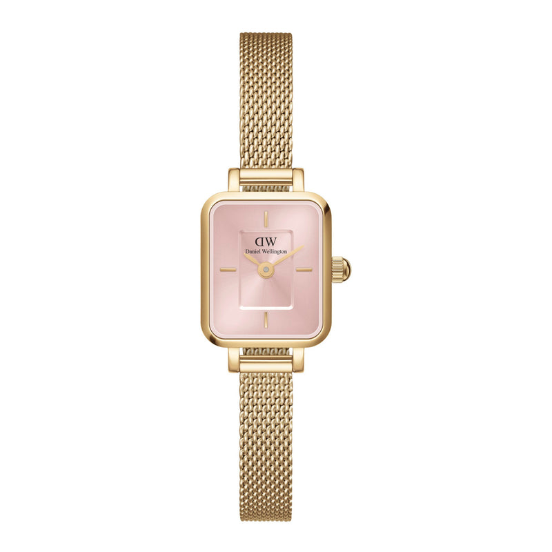 Daniel Wellington Quadro Femmes Montre Or DW00100655-zoom-