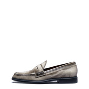 Isabel Bernard Vendôme Blandine mocassins en cuir spazzolato crème IB51015-638-39