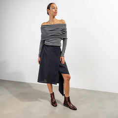 Isabel Bernard Vendôme Chey Croco Brown Calfskin Leather Chelsea Boots IB53012-230-36