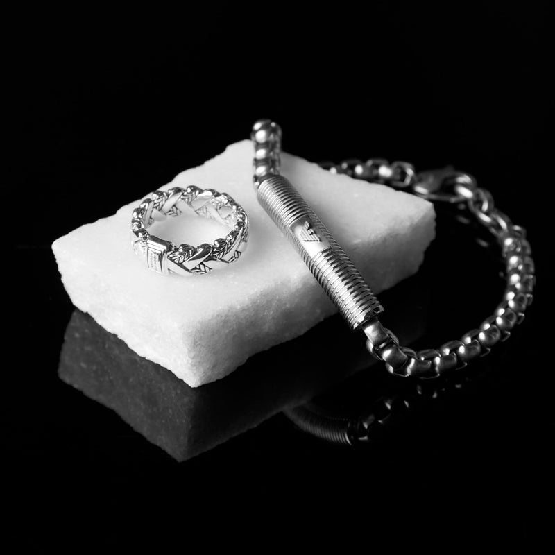 Buddha to Buddha George Femmes/Hommes/Unisexe Bague Argent BTB617-20-zoom-