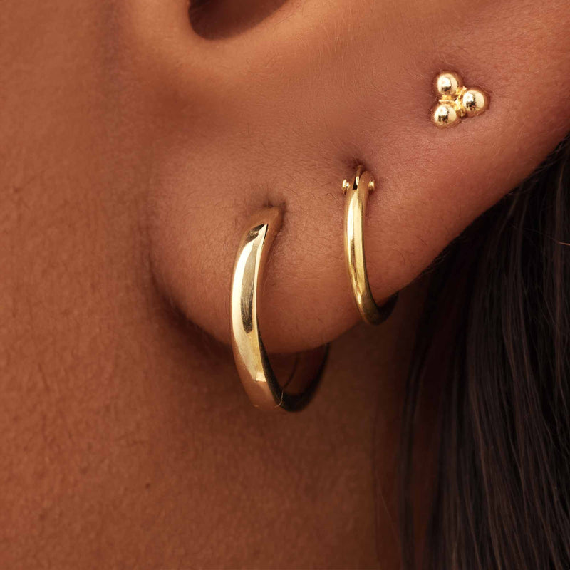 Isabel Bernard Rivoli Boucles d'oreilles Or 14 carats IB360233-zoom-