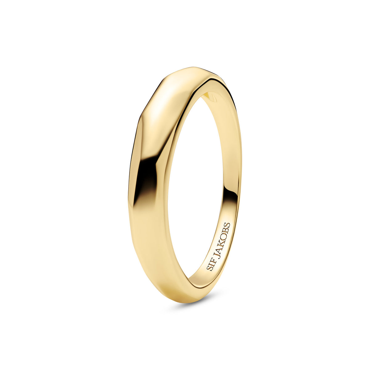 Sif Jakobs Gold Plated Roccia Ring SJ-R2724-YG-50