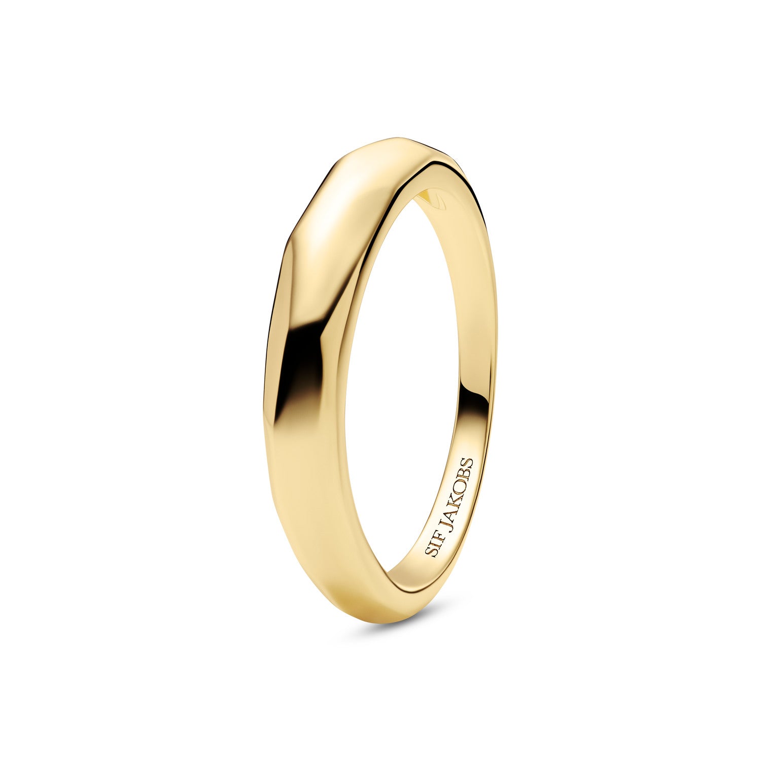 Sif Jakobs Gold Plated Roccia Ring SJ-R2724-YG-50