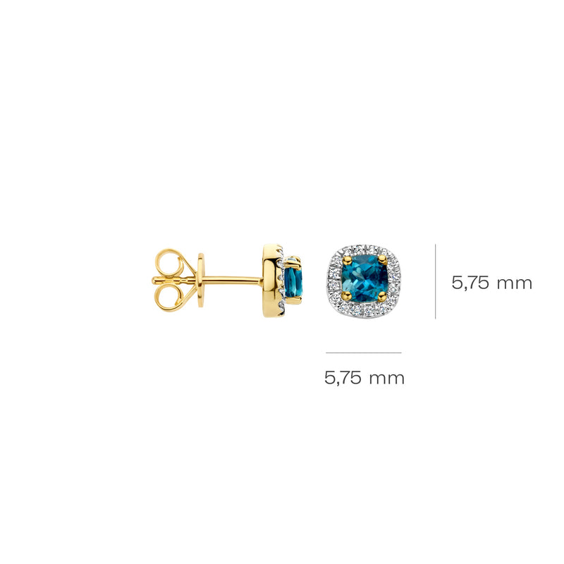 Blush Boucles d'oreilles Or 14 carats 7629YDL-zoom-