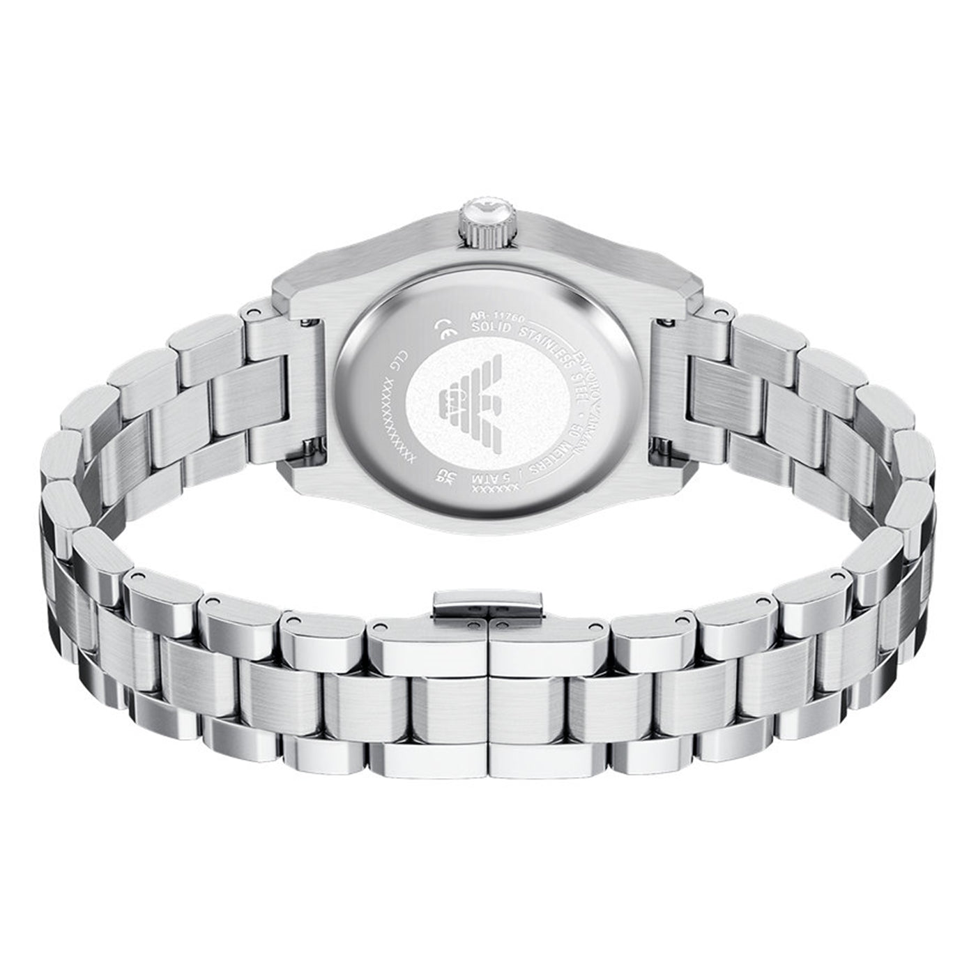 Emporio Armani Round Blue Dial Watch AR11760