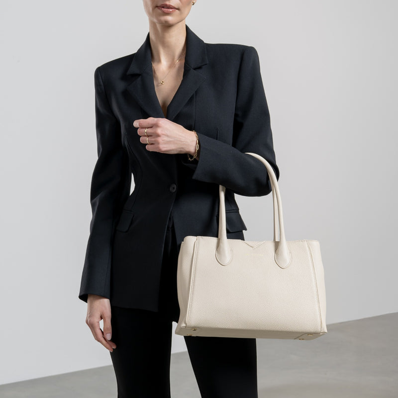 Isabel Bernard Honoré Sac à Main Crème IB25082-070-zoom-