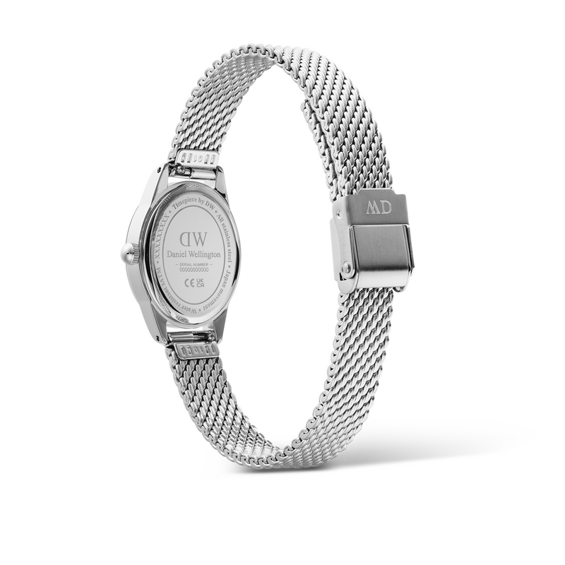 Daniel Wellington Ophelia Mini Mesh White Silver montre femme DW00100938-zoom-