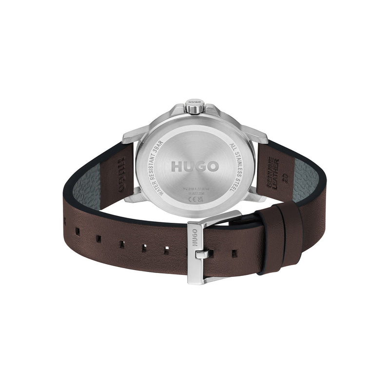 Hugo Boss #SMOOTH Montre Homme En Argent HU1530418-zoom-