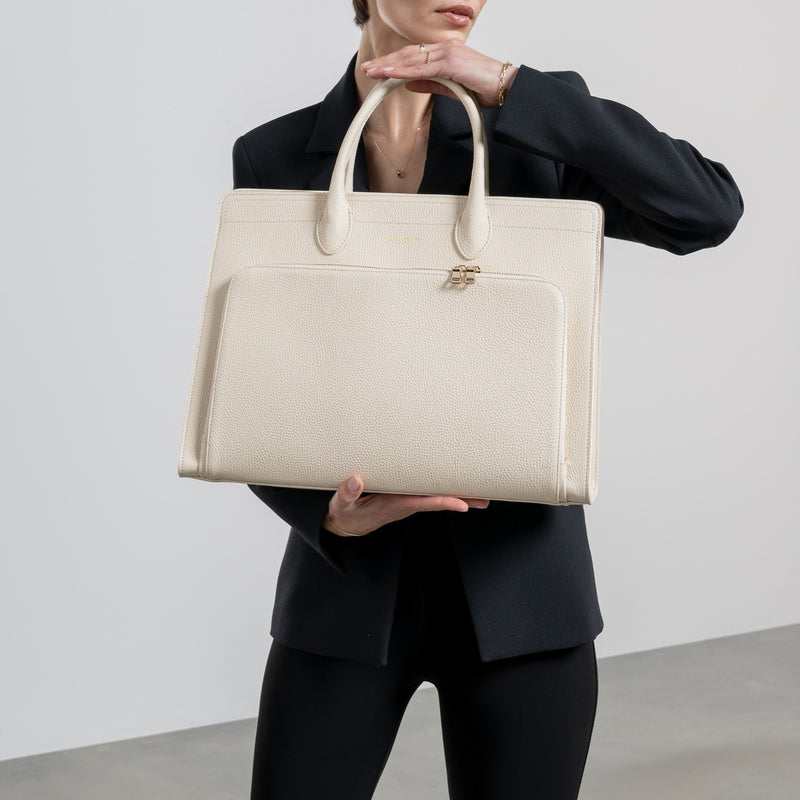 Isabel Bernard Honoré Sac à Main Beige IB25052-zoom-